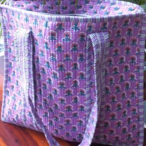 Lilac Charm Tote Bag