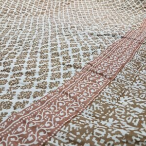 Earthloom Harmony – Jaipuri Printed Double Bed Razai