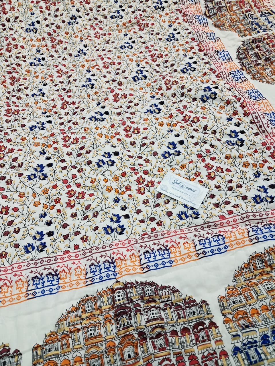 Hawa Mahal – Jaipuri Printed Double Bed Razai