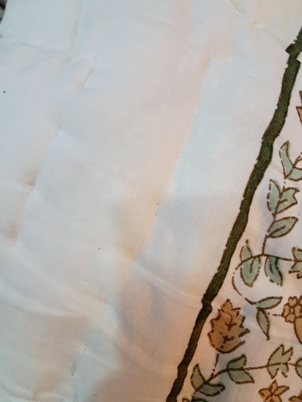 Gulrez - Jaipuri Block Print Mulmul Razai - Image 6