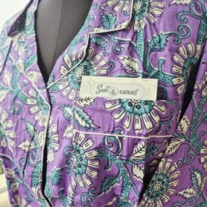 Fine Cotton Sleeping Suit / Co-Ord Set (1)