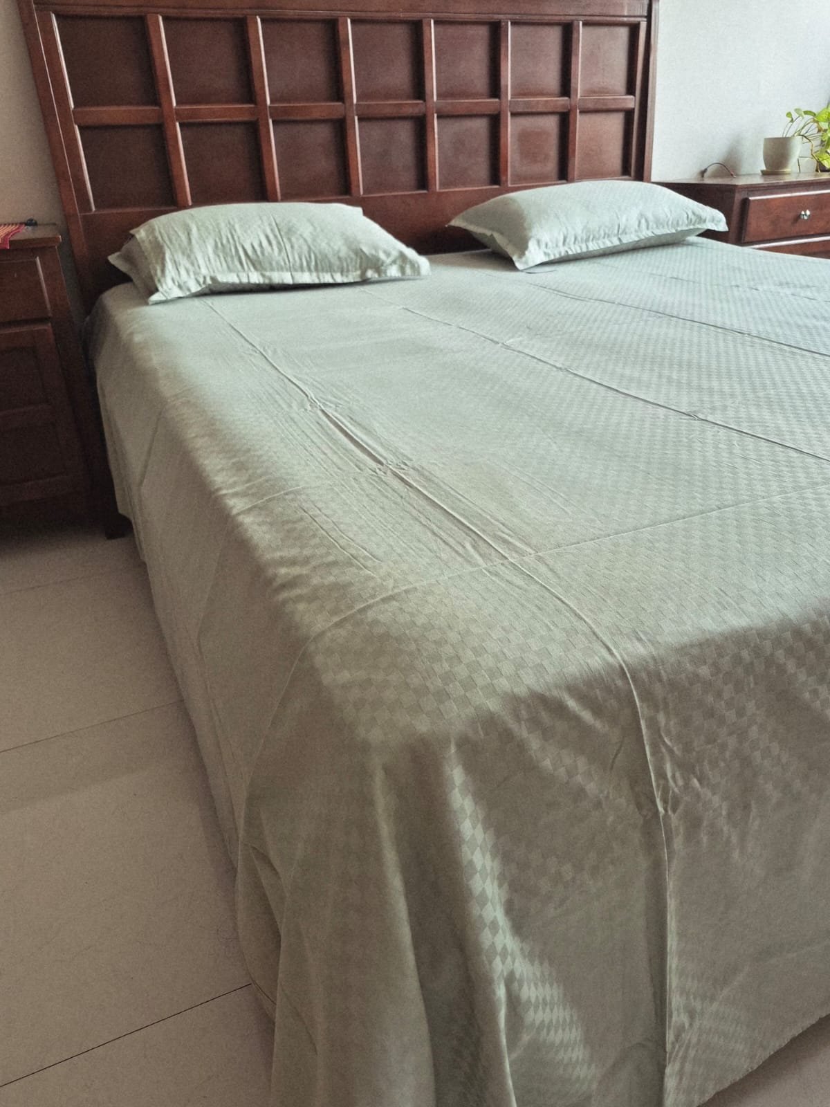 Premium Buttery-Soft Collection Bedsheet (108x108) (02) - Image 2