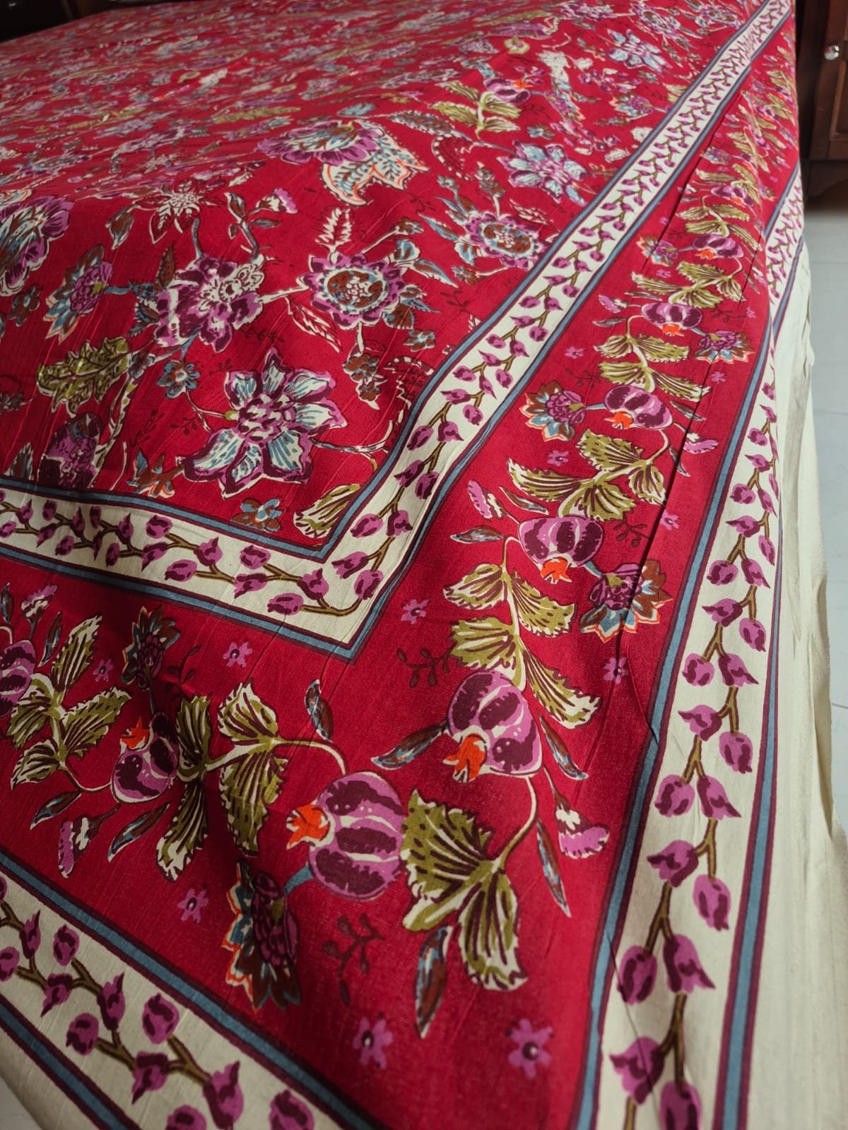 Gaddh Heritage – Cotton 108x108 Bedsheet (01) - Image 3