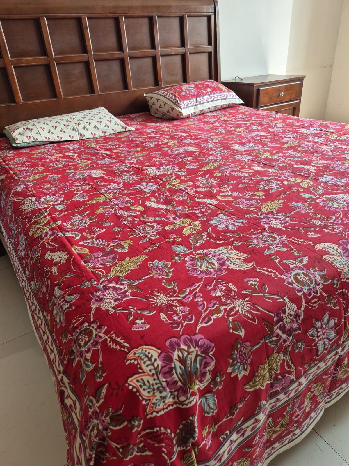 Gaddh Heritage – Cotton 108x108 Bedsheet (01) - Image 4