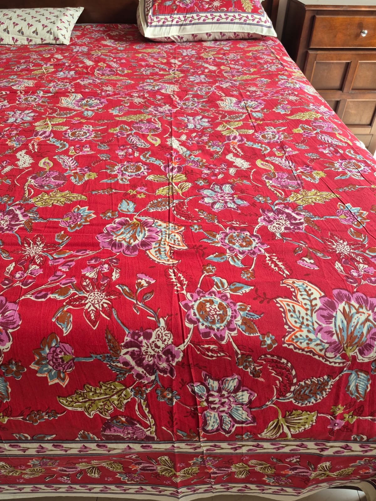 Gaddh Heritage – Cotton 108x108 Bedsheet (01) - Image 5